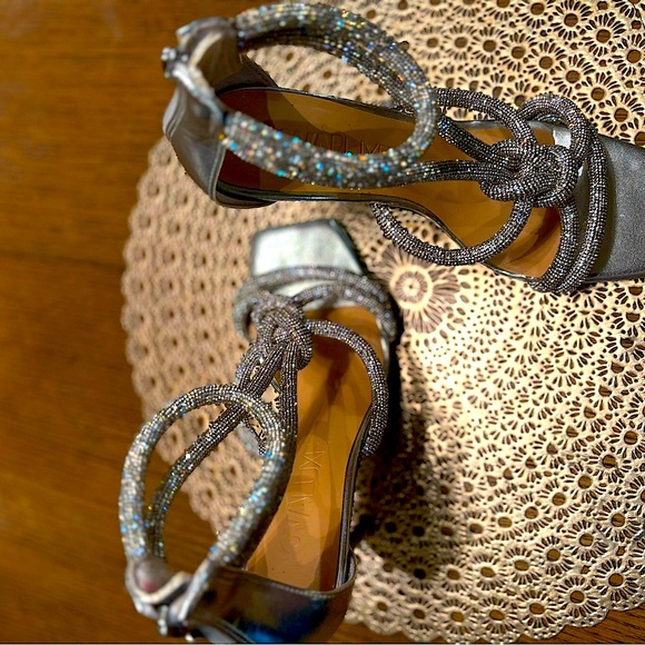 Silver Rhinestone Heels - Picture 4 of 5